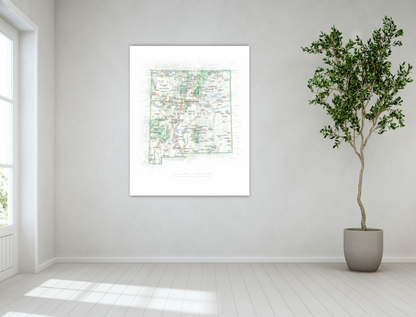 Geographic Portrait of New Mexico