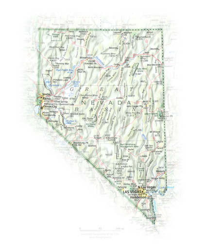 Geographic Portrait of Nevada