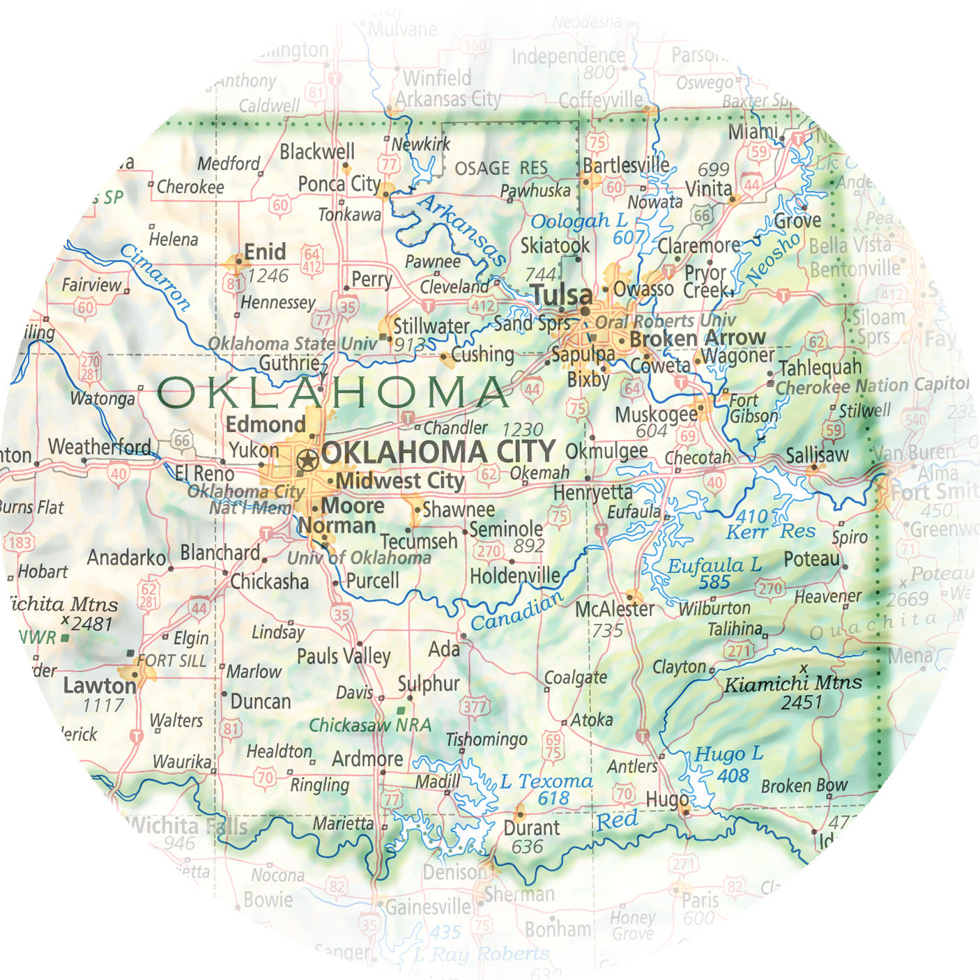 Portrait of Oklahoma