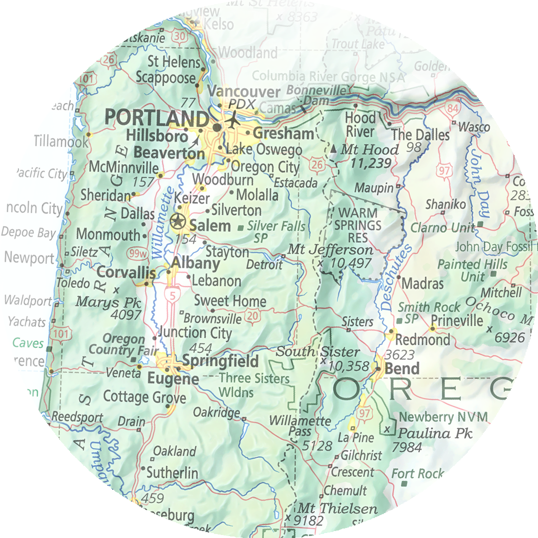 Geographic Portrait of Oregon