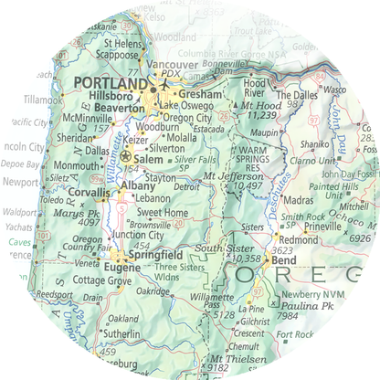 Geographic Portrait of Oregon