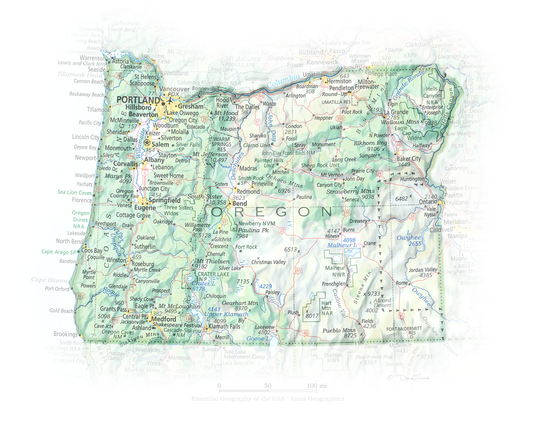 Geographic Portrait of Oregon