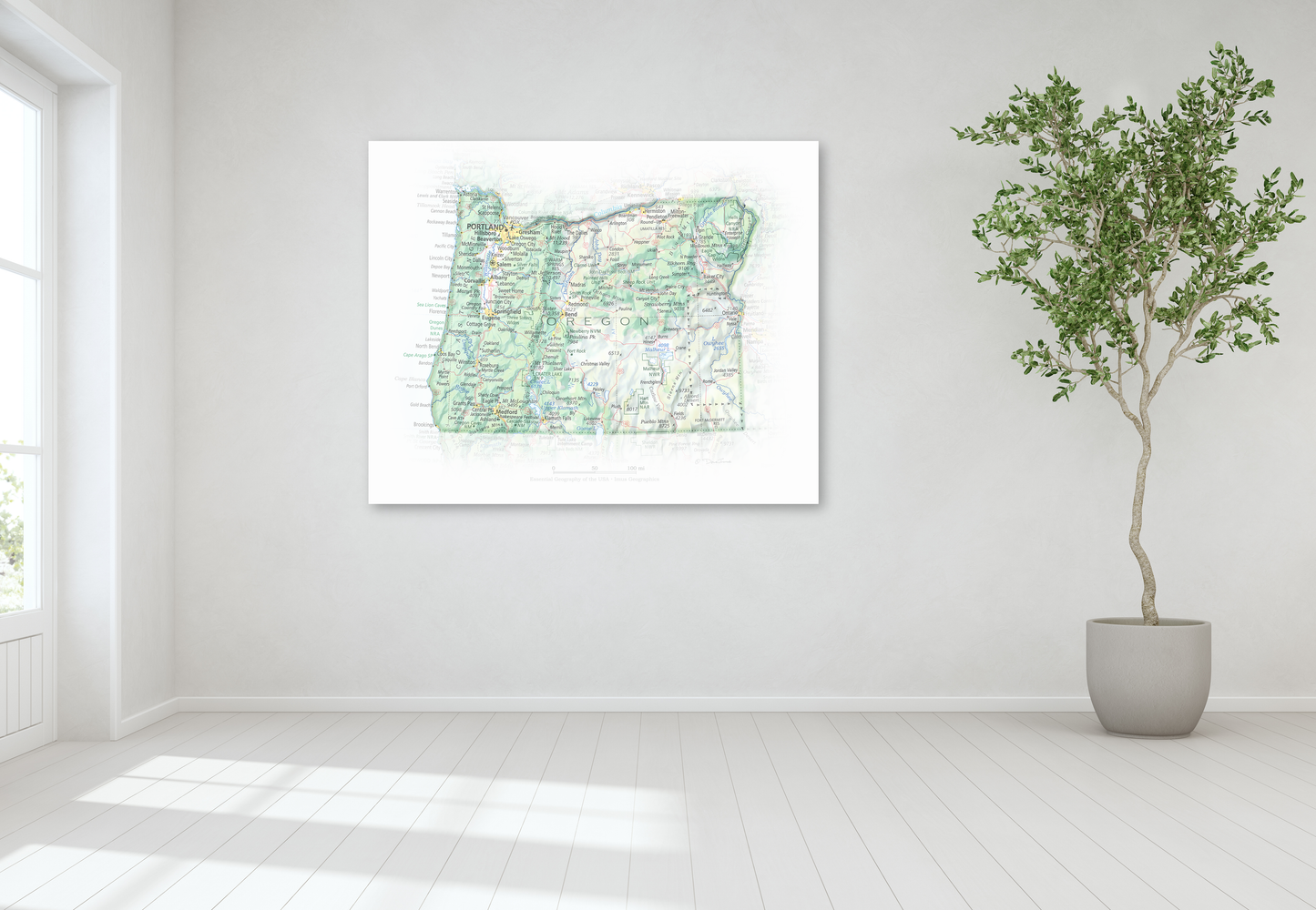 Geographic Portrait of Oregon