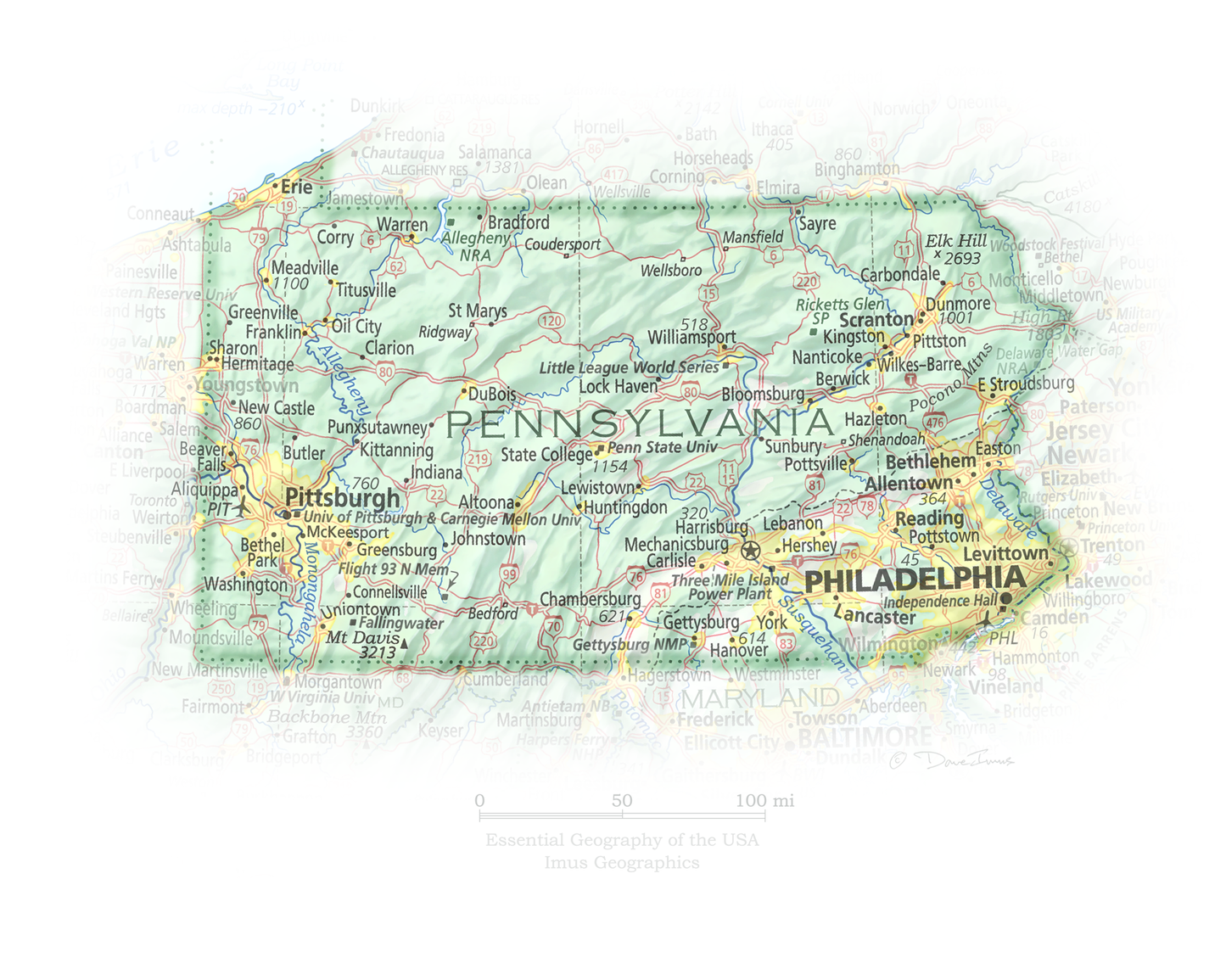 Geographic Portrait of Pennsylvania