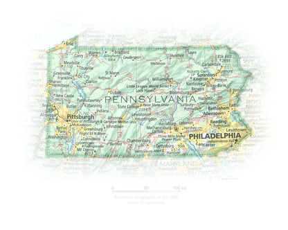 Geographic Portrait of Pennsylvania