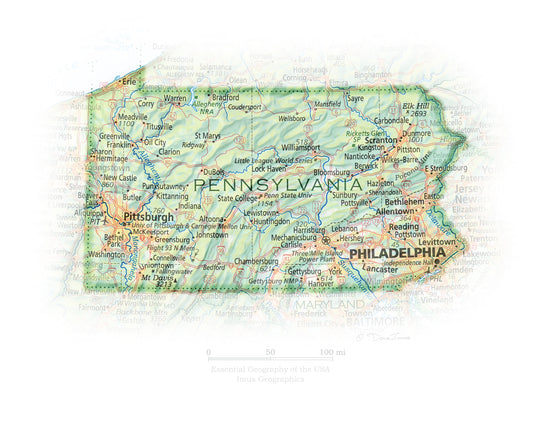 Portrait of Pennsylvania