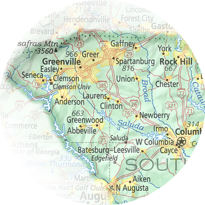 Geographic Portrait of South Carolina