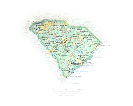 Geographic Portrait of South Carolina