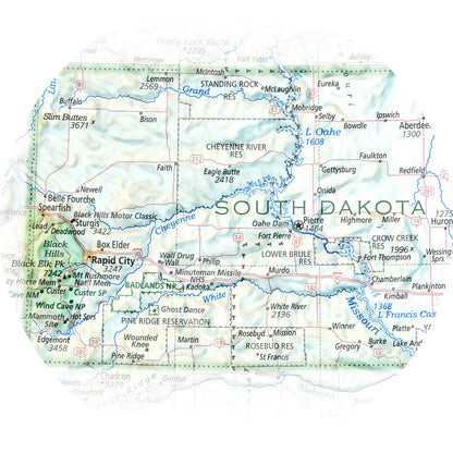Portrait of South Dakota