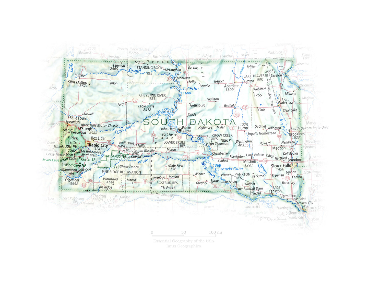 Portrait of South Dakota