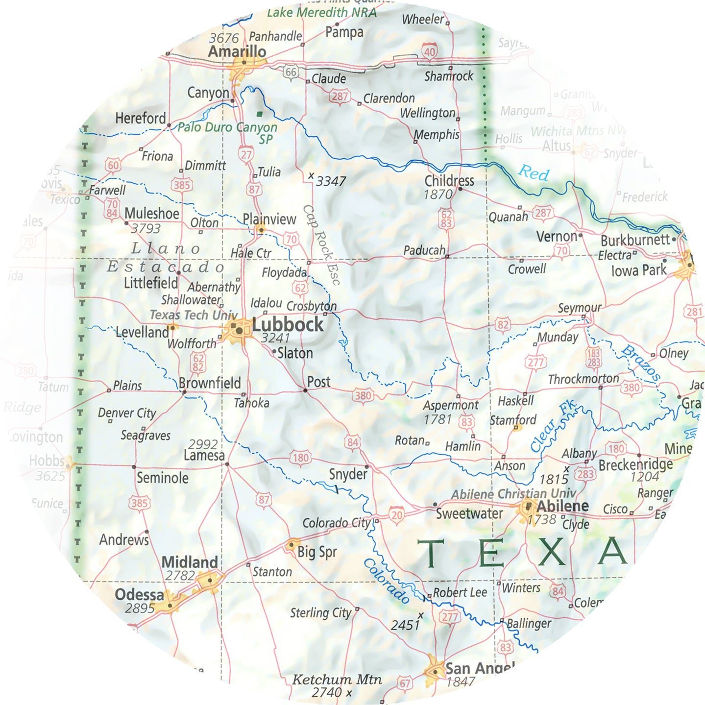 Portrait of Texas