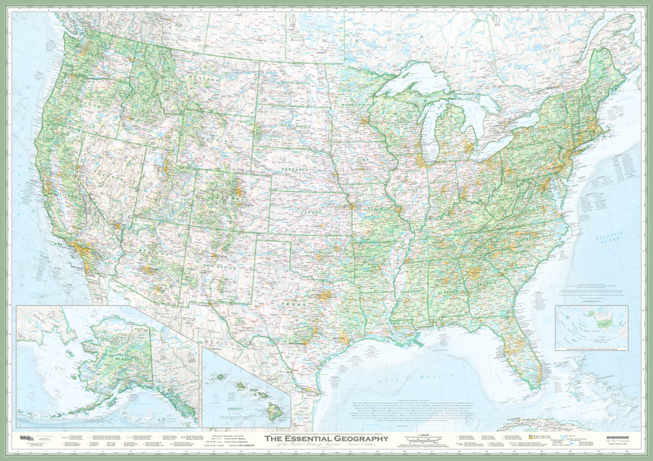 Essential Geography of the United States of America – Imus Geographics