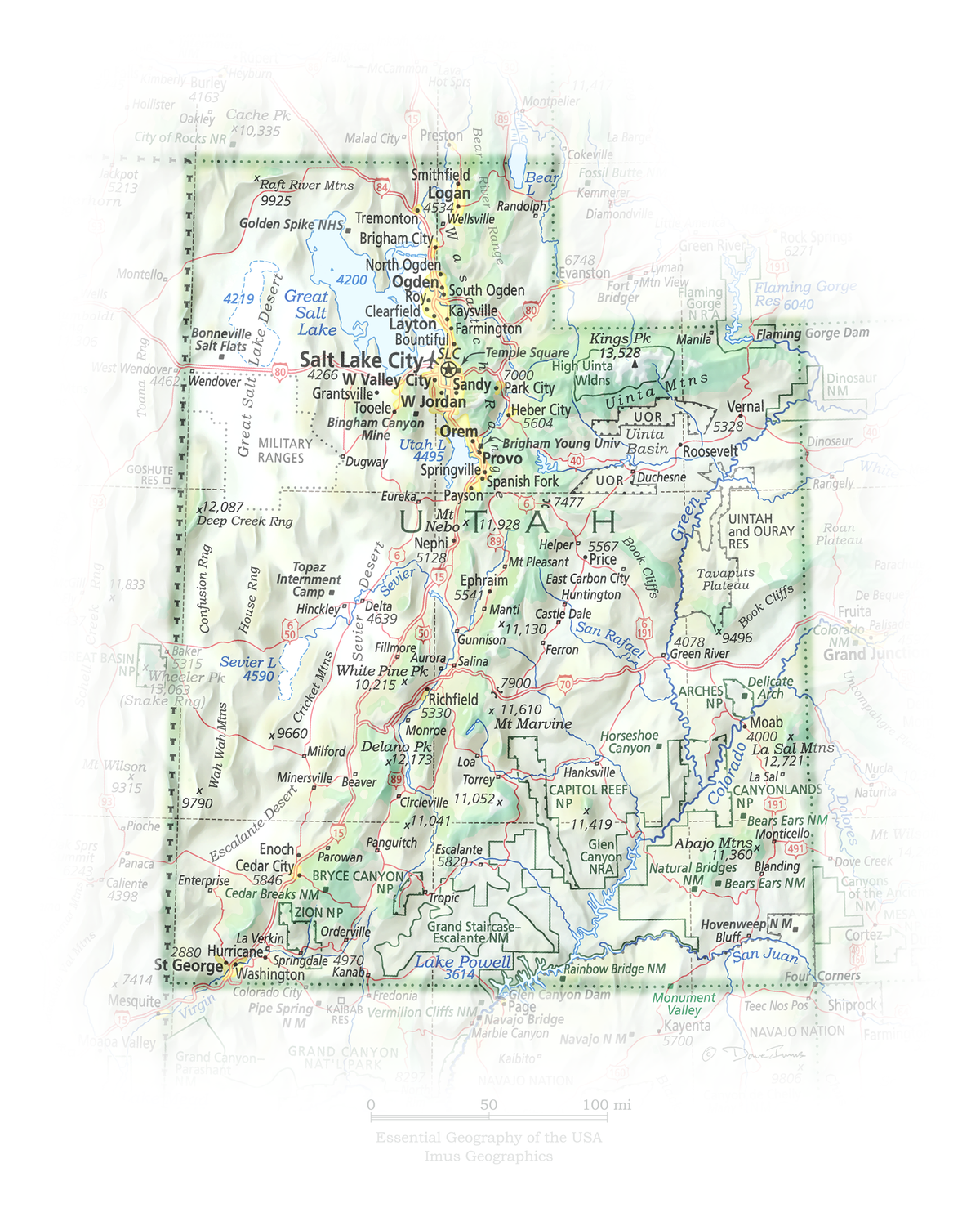 Geographic Portrait of Utah