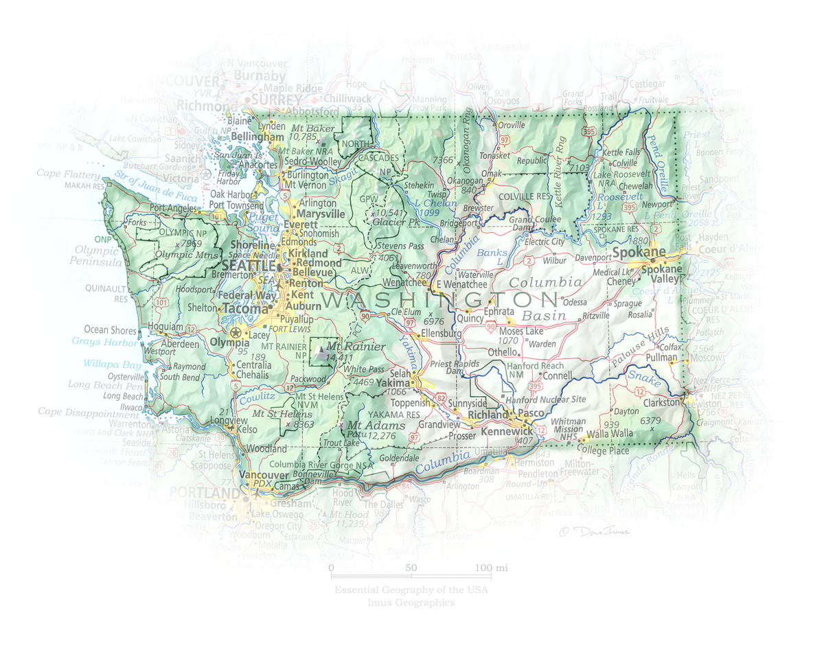Geographic Portrait of Washington