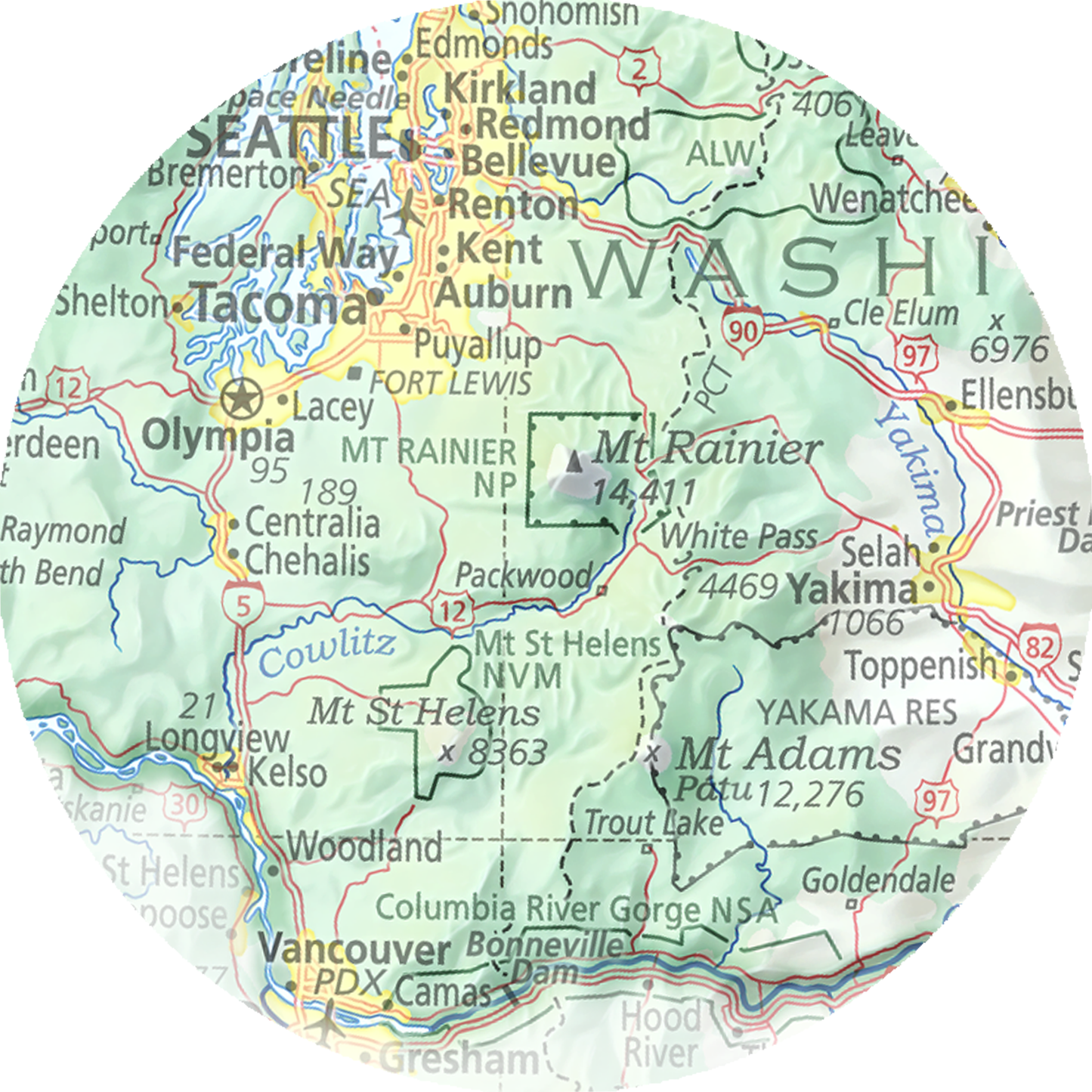 Geographic Portrait of Washington