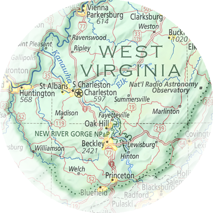 Geographic Portrait of West Virginia