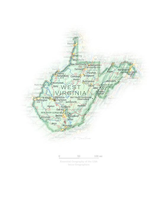 Geographic Portrait of West Virginia