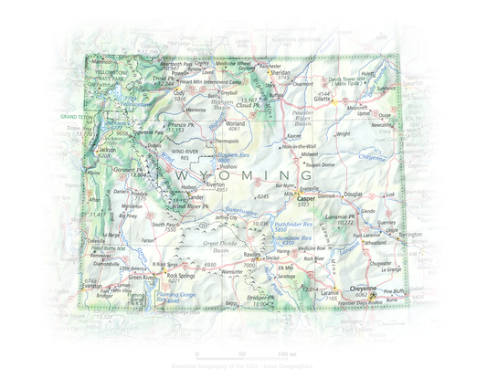 Geographic Portrait of Wyoming